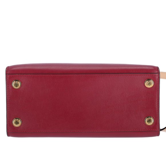 Louis Vuitton City Steamer PM Beige Bordeaux Colorblock Small Satchel Handbag - Picture 17 of 17